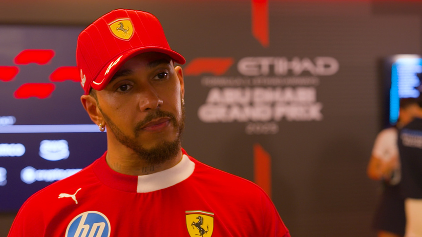 Hamilton ‘not thinking about next year yet’ after P8 in Abu Dhabi season finale