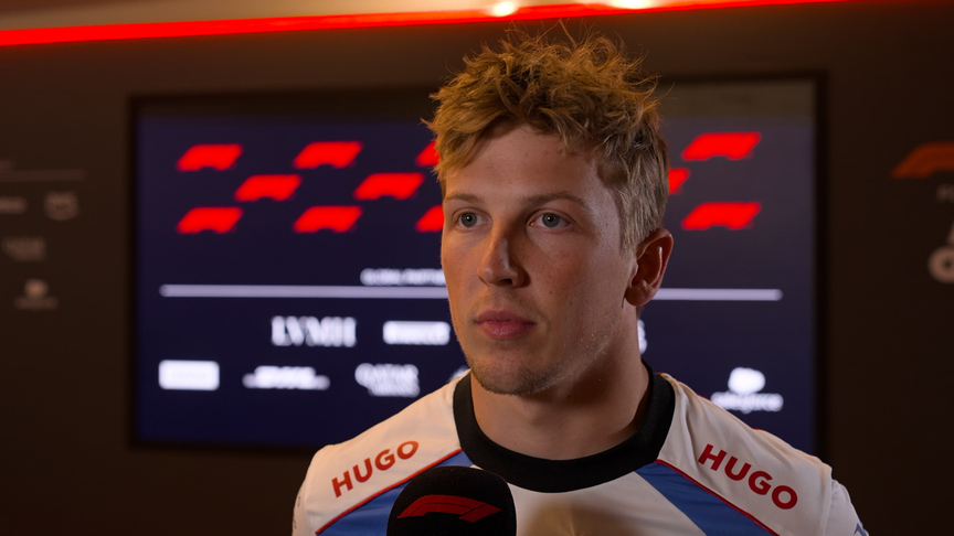 Lawson ready to lean into Hadjar’s set-up after missing FP1 in Abu Dhabi