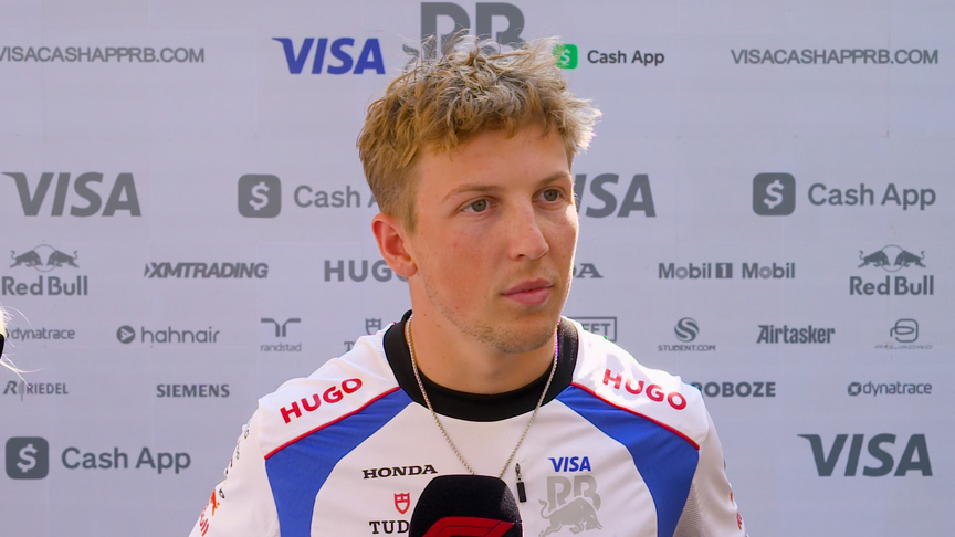 'It's very positive and it's exciting' - Lawson pleased to have a seat at Racing Bulls for 2026