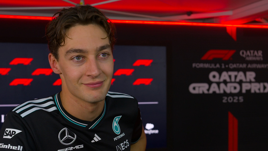 'We knew it was going to be tight' - Russell laments 'small margin' that cost him P3 in Qatar qualifying