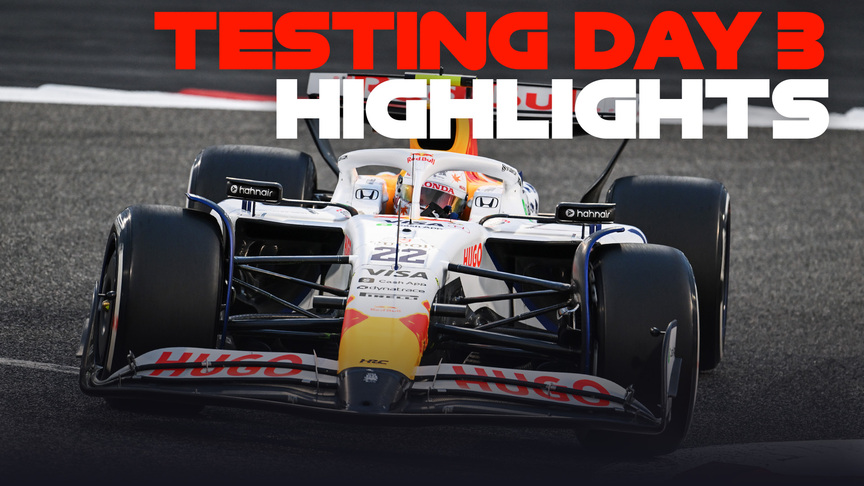 F1 pre-season testing 2025: Day 3 Highlights