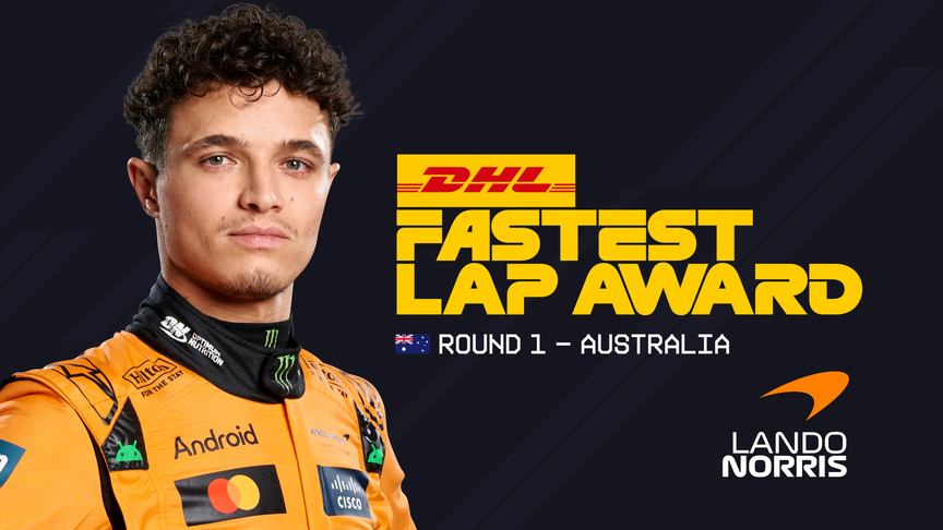 DHL Fastest Lap Award – 2025 Australian Grand Prix