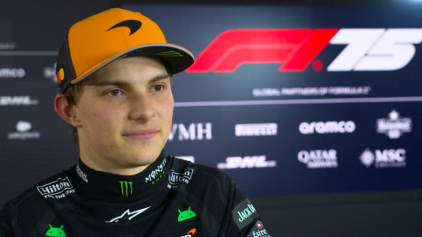 ‘Exactly the kind of result we wanted’ – Piastri pleased for the team with a McLaren one-two in China.